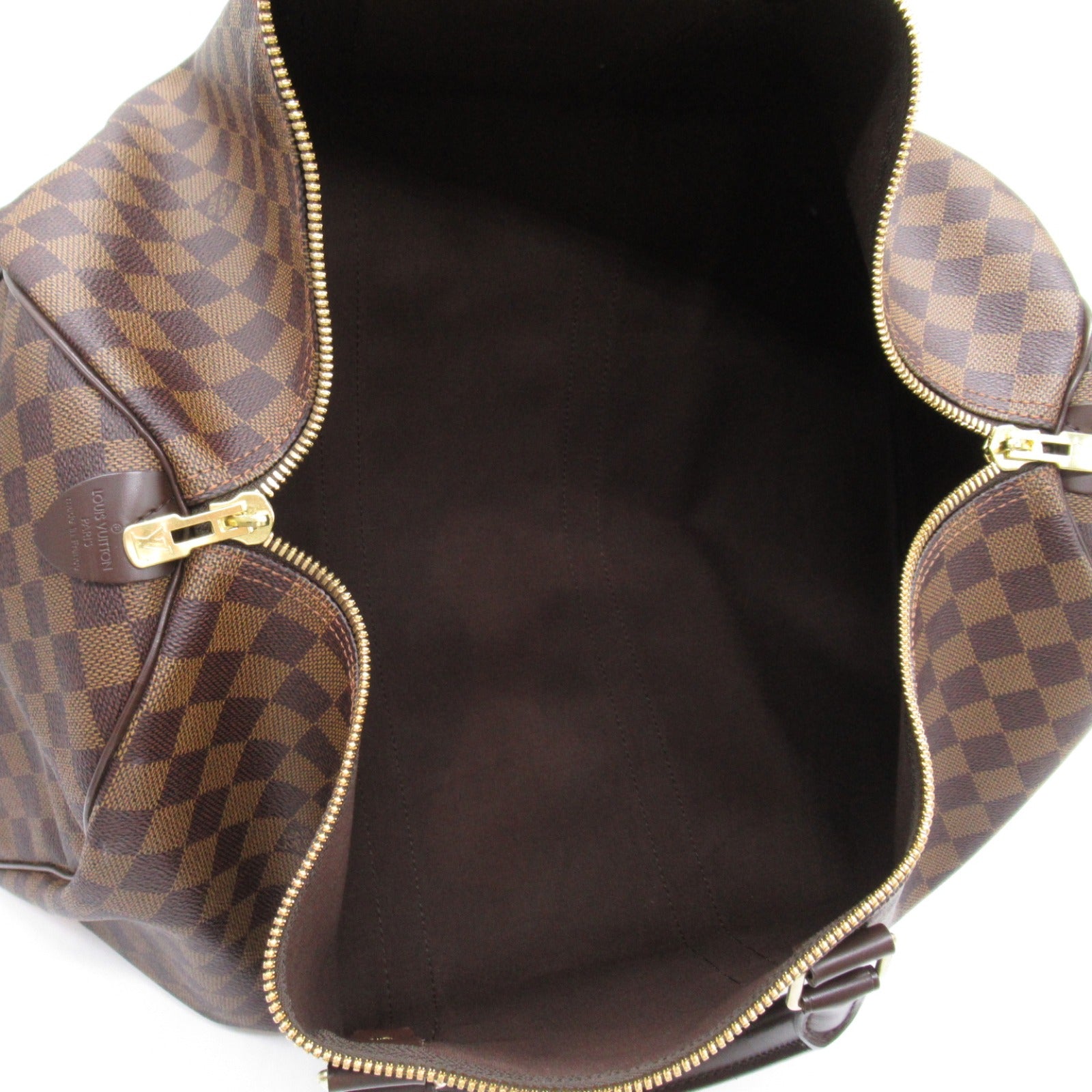 Louis Vuitton Keepall 50 Boston Bag Damier Brown