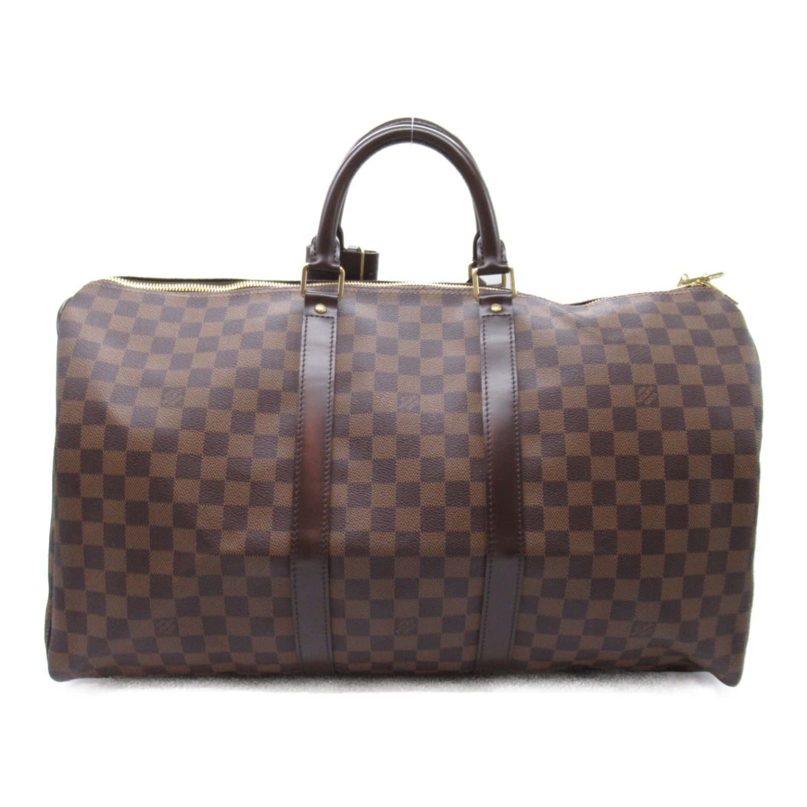 Louis Vuitton Keepall 50 Boston Bag Damier Brown