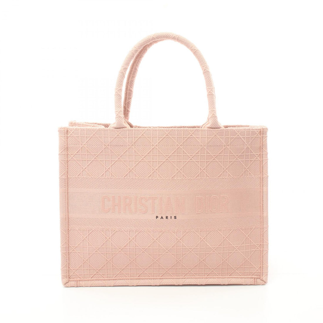 Dior Book Tote Cannage Canvas Bag