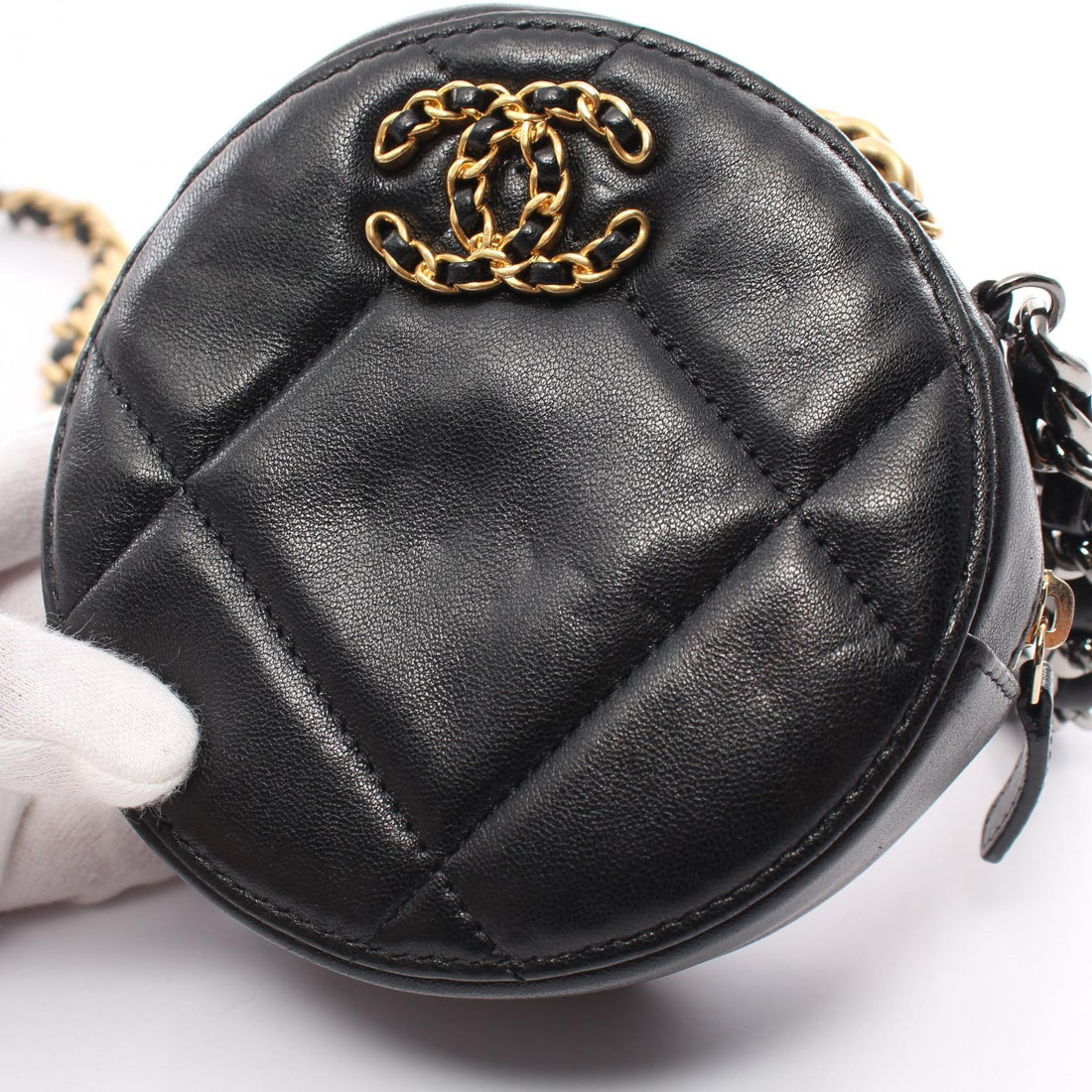 Chanel 19 Matelasse Lambskin Shoulder Bag