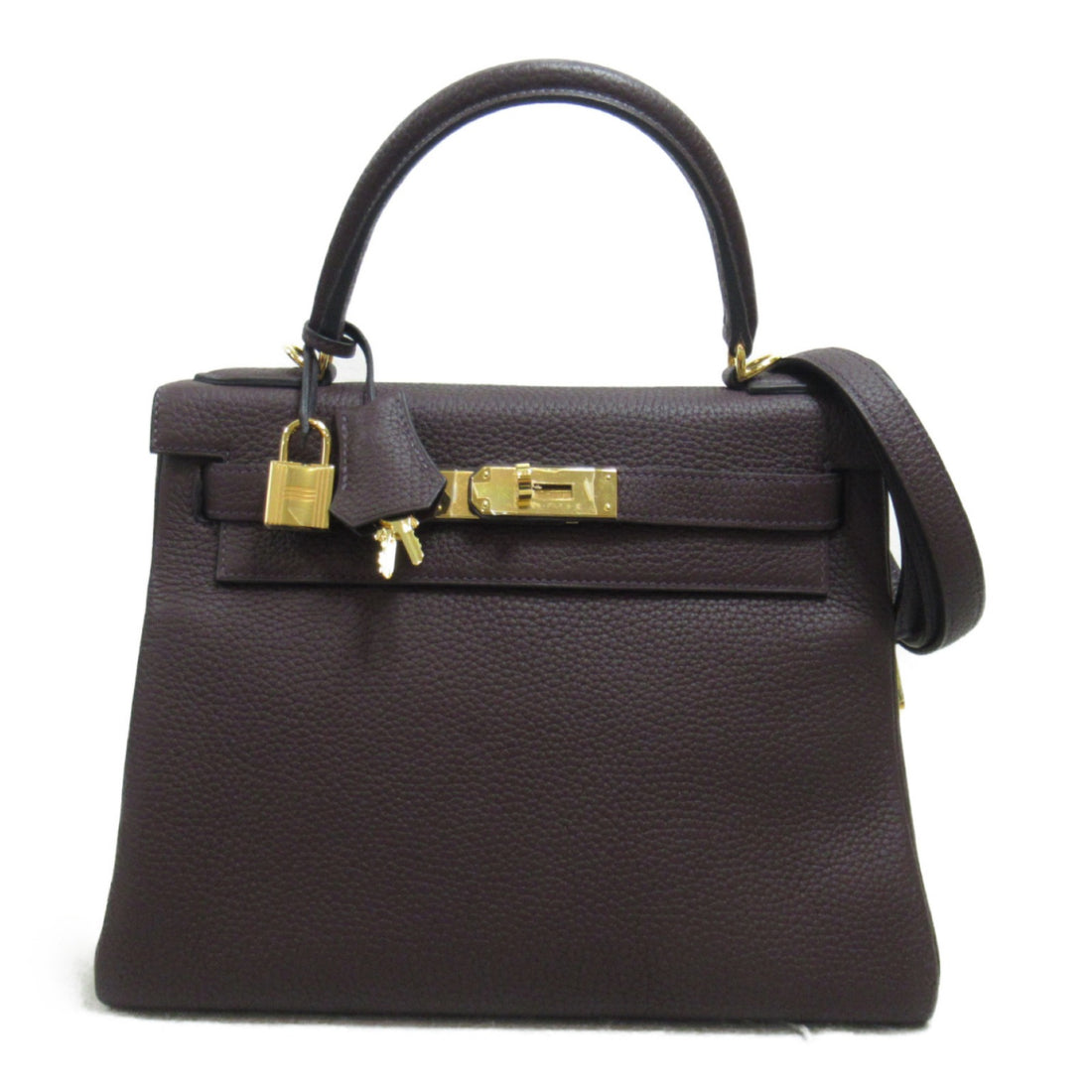 Hermes Togo Kelly 28 Leather Handbag in Great Condition