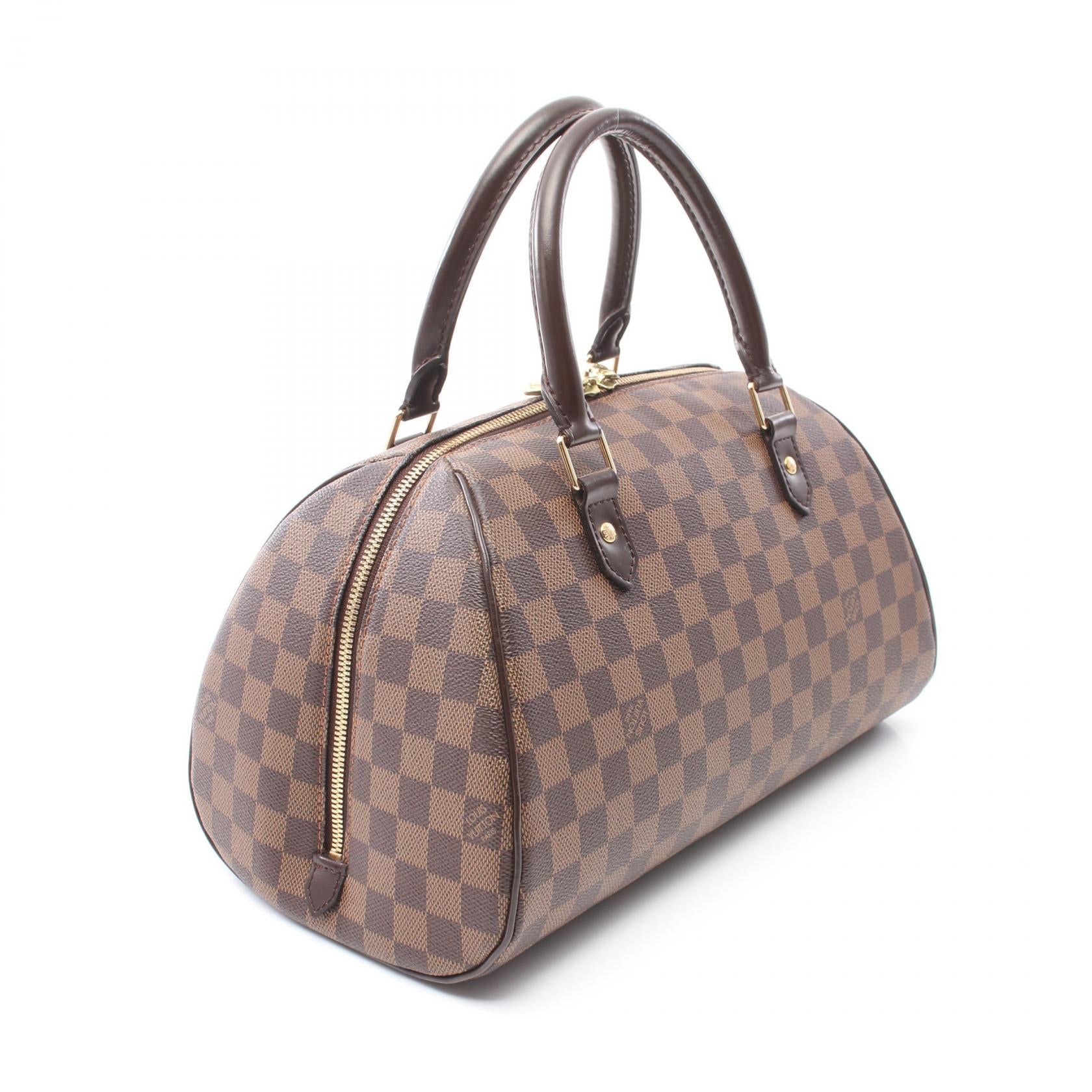 Louis Vuitton Damier Canvas Leather Handbag N41434