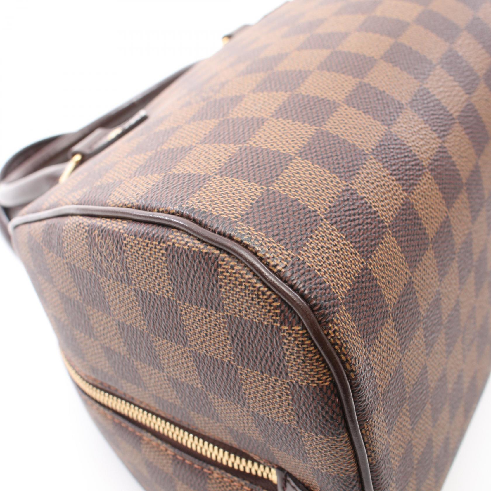 Louis Vuitton Damier Canvas Leather Handbag N41434