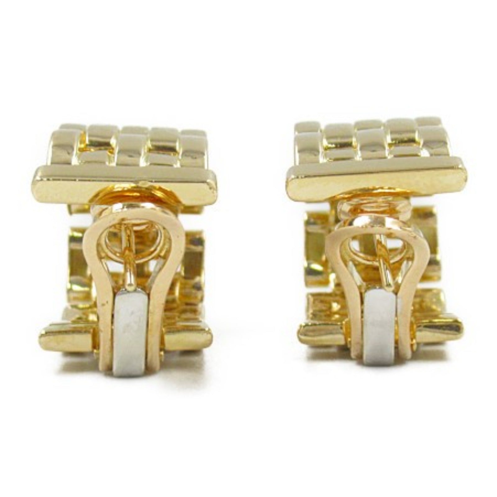 Cartier K18 Yellow Gold Panthere Earrings