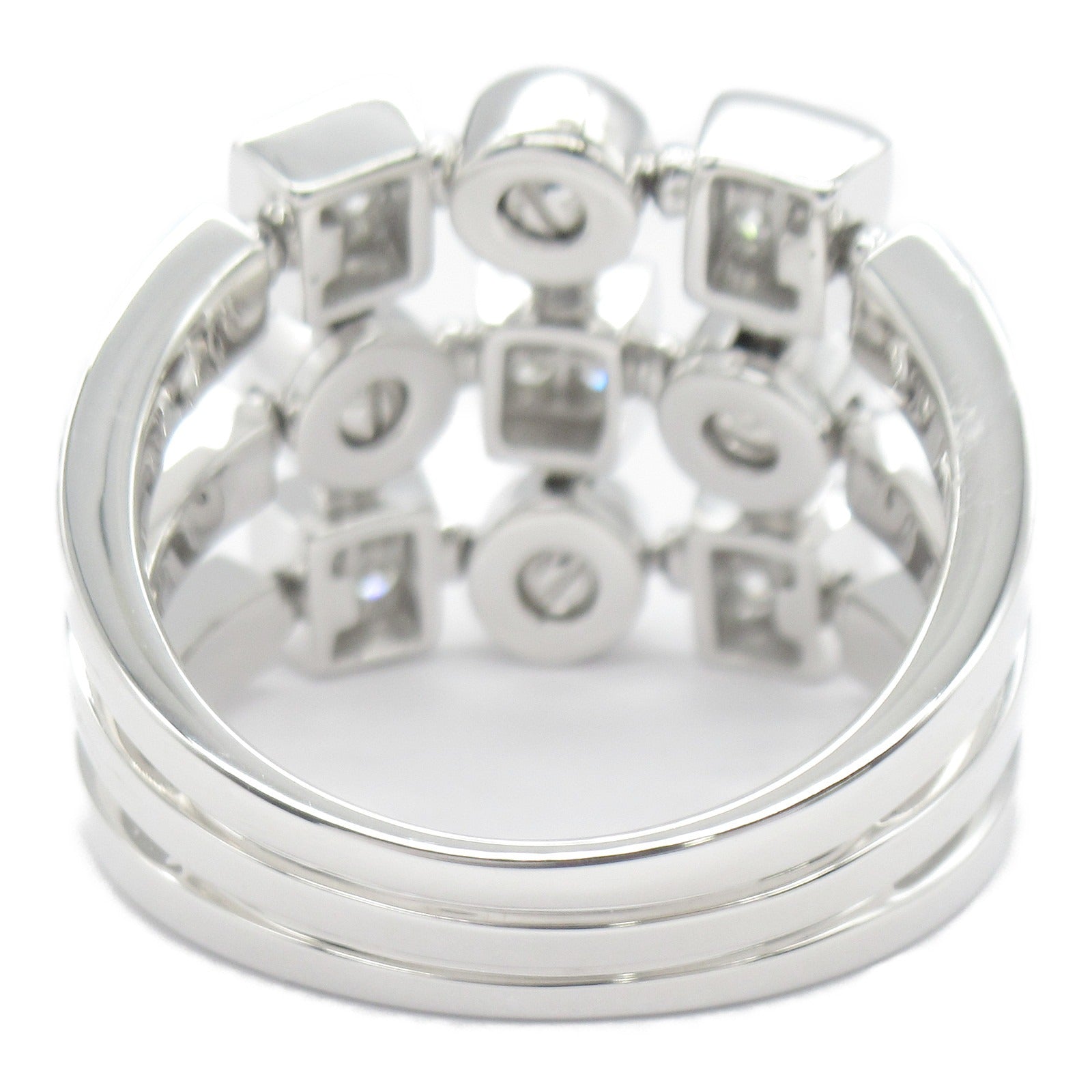 Bvlgari Lucia Diamond Ring K18WG White Gold