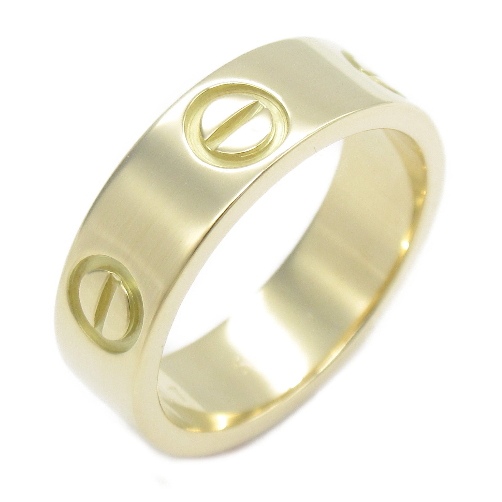 Cartier Love Ring K18 Yellow Gold Jewelry