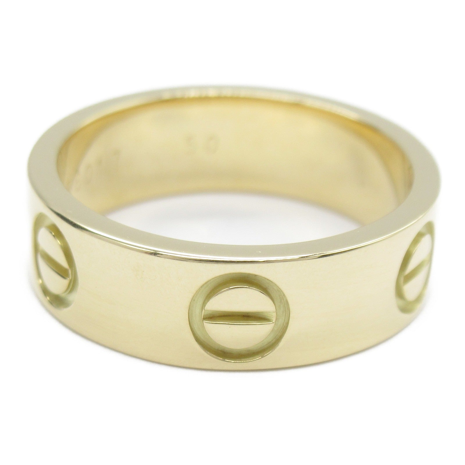 Cartier Love Ring K18 Yellow Gold Jewelry