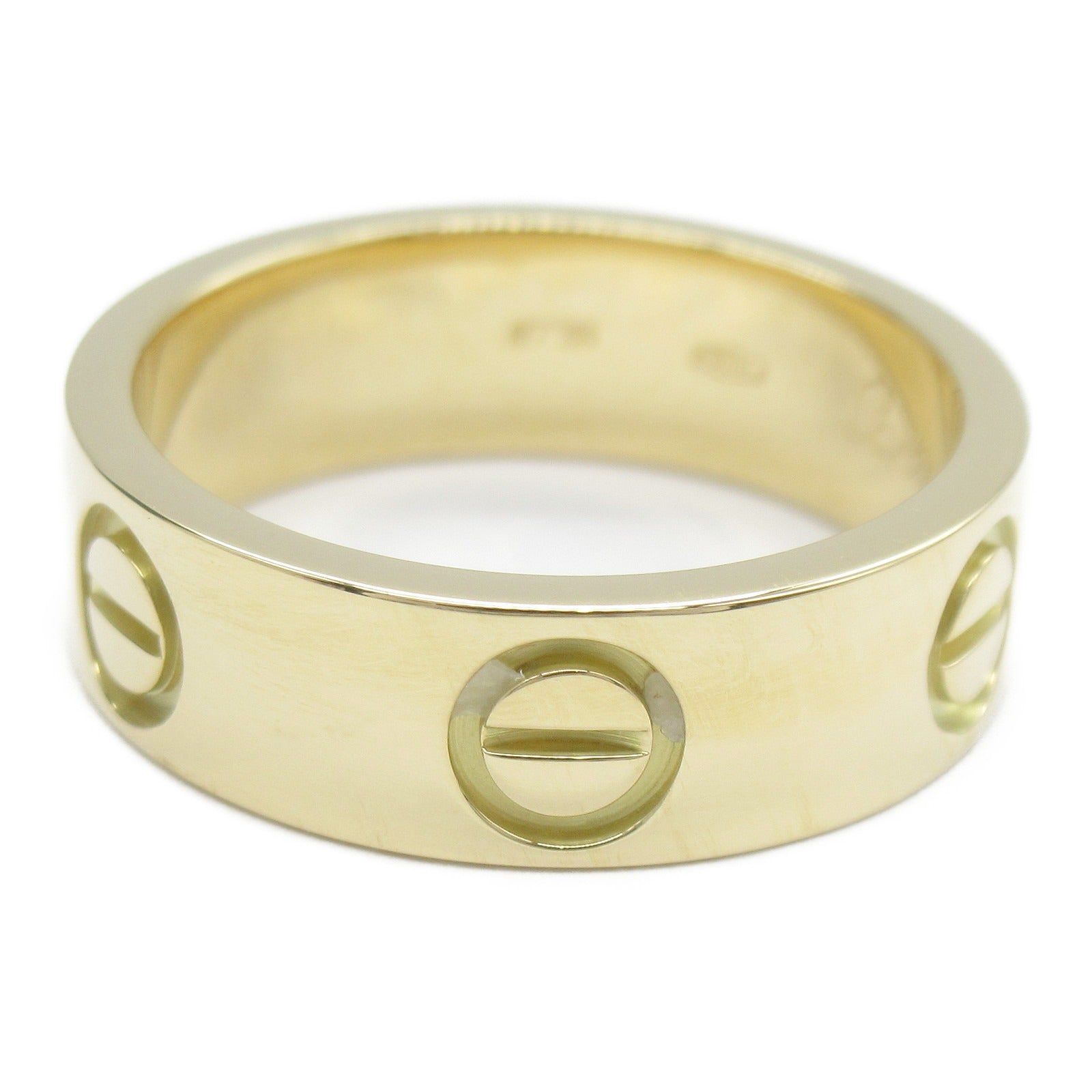 Cartier Love Ring K18 Yellow Gold Jewelry