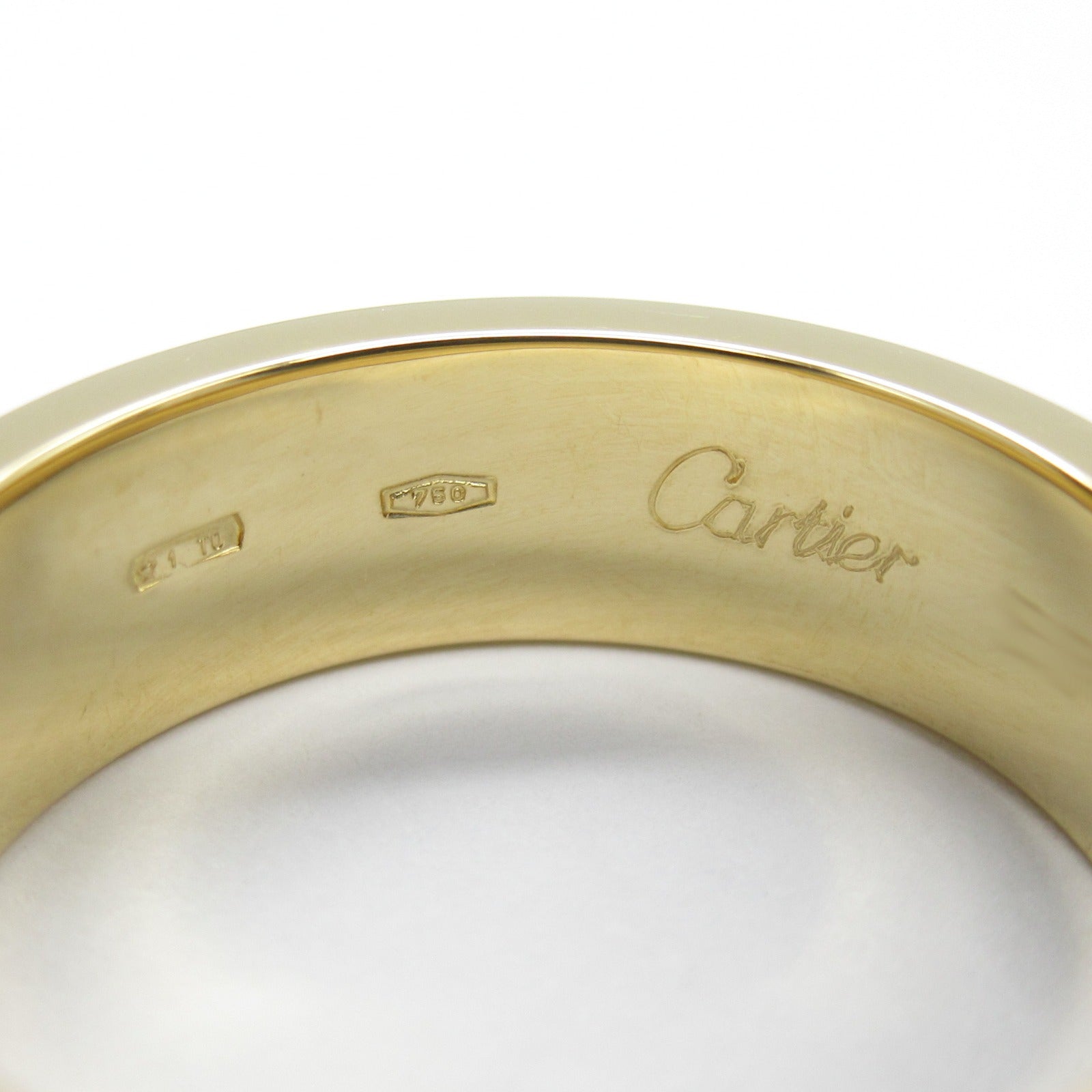 Cartier Love Ring K18 Yellow Gold Jewelry