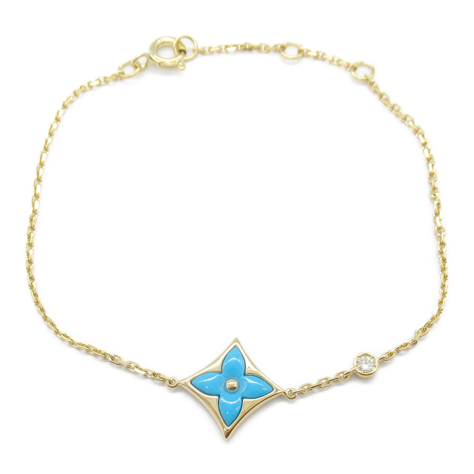 Louis Vuitton Star Blossom Turquoise Diamond Bracelet