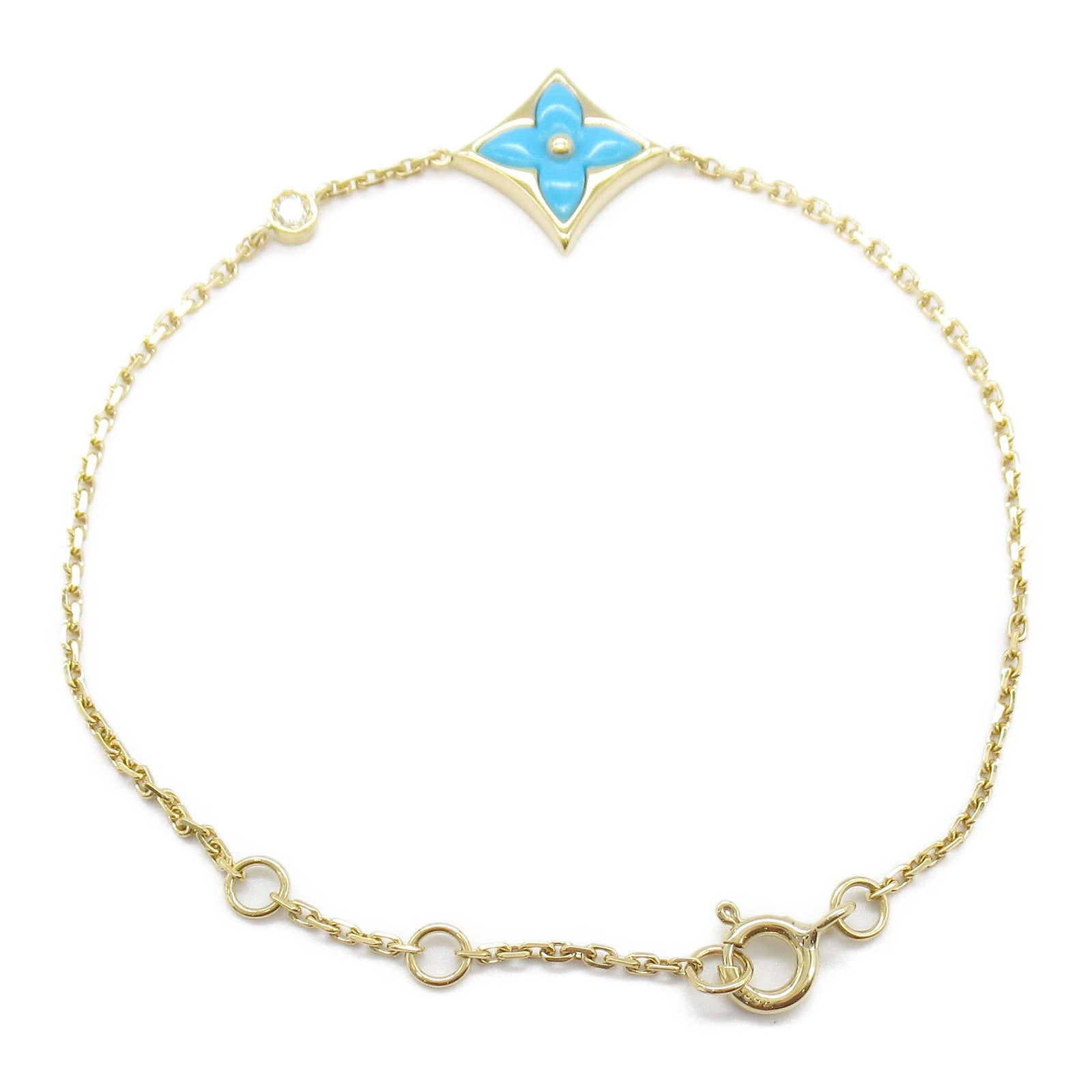 Louis Vuitton Star Blossom Turquoise Diamond Bracelet