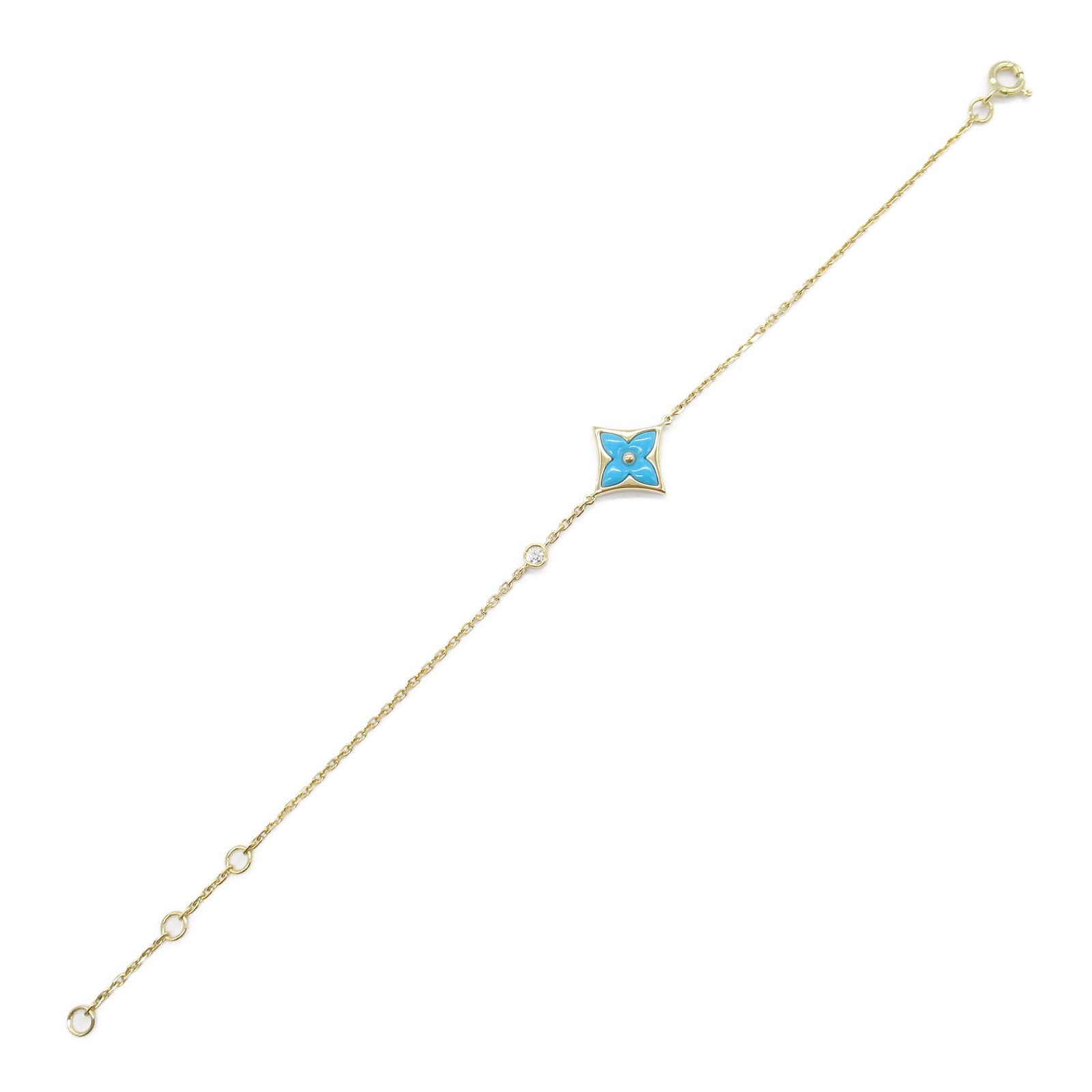 Louis Vuitton Star Blossom Turquoise Diamond Bracelet