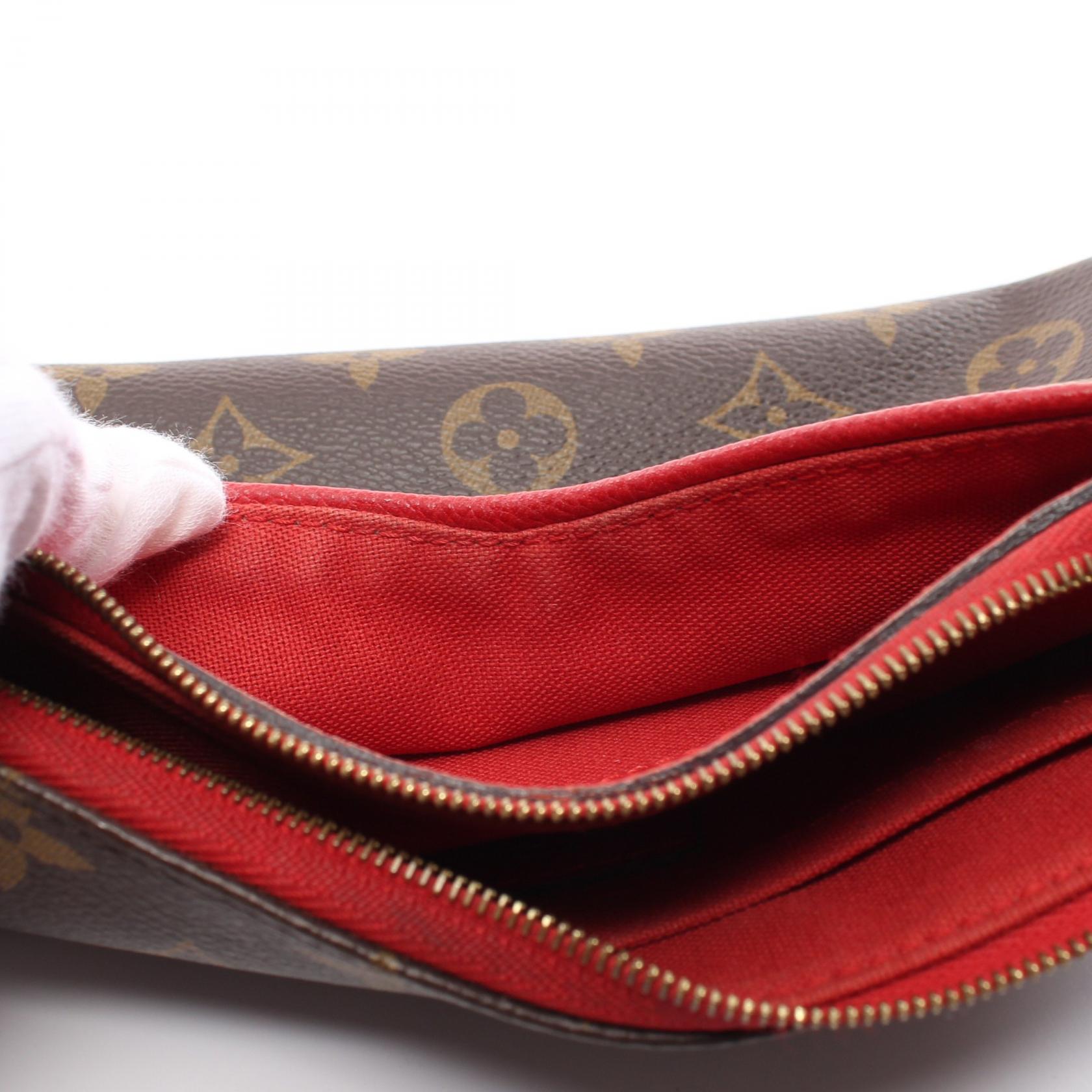 Louis Vuitton Monogram Pallas Clutch Handbag M41638