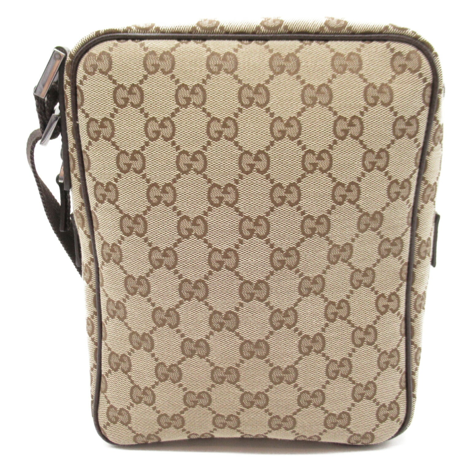 Gucci Canvas Leather Shoulder Bag 122759