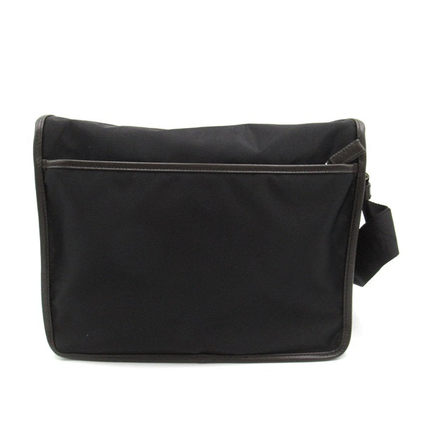 Prada Tessuto Double Pocket Shoulder Bag  Canvas Crossbody Bag in Good condition
