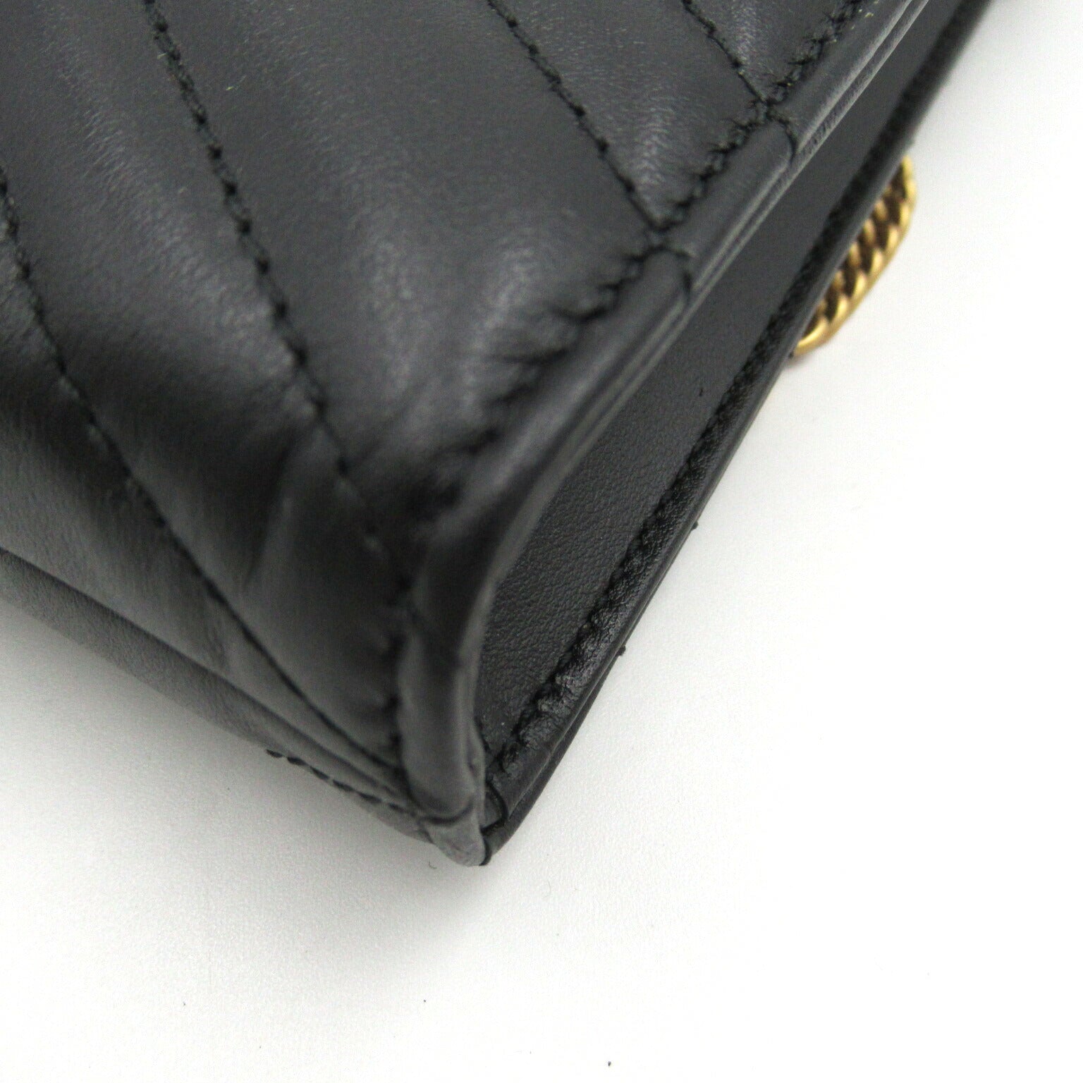 Gucci GG Marmont Mini Top Handle Bag Black