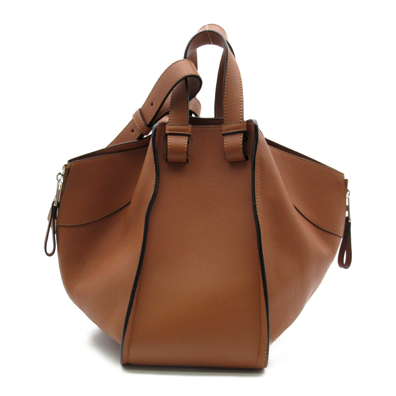 Loewe Hammock Small Shoulder Bag Brown Leather