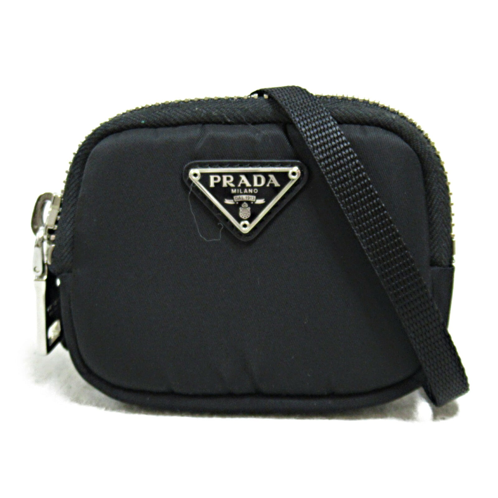 Prada Nylon Shoulder Bag Black