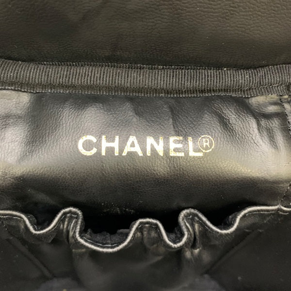 Chanel Vanity Bag Leather Vanity Bag A01998 in Great Condition