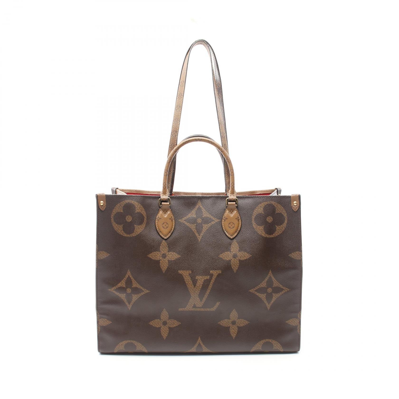 Louis Vuitton Monogram Giant Reverse  On the Go GM  Canvas Shoulder Bag M45320 in Very Good Condition