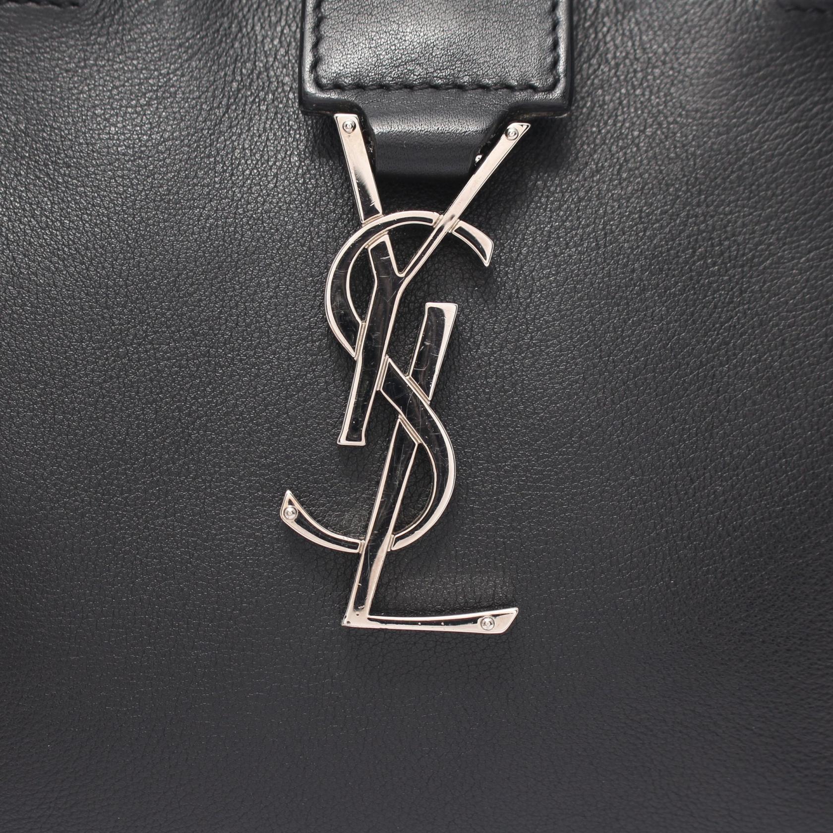 Yves Saint Laurent Leather Baby Cabas YSL Handbag