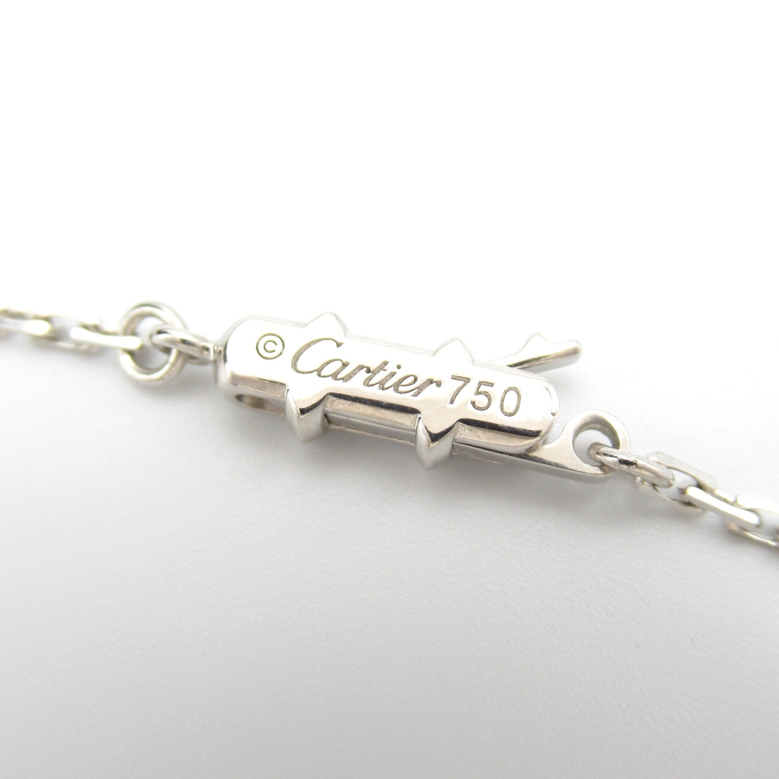 Cartier Diamond Necklace K18WG White Gold