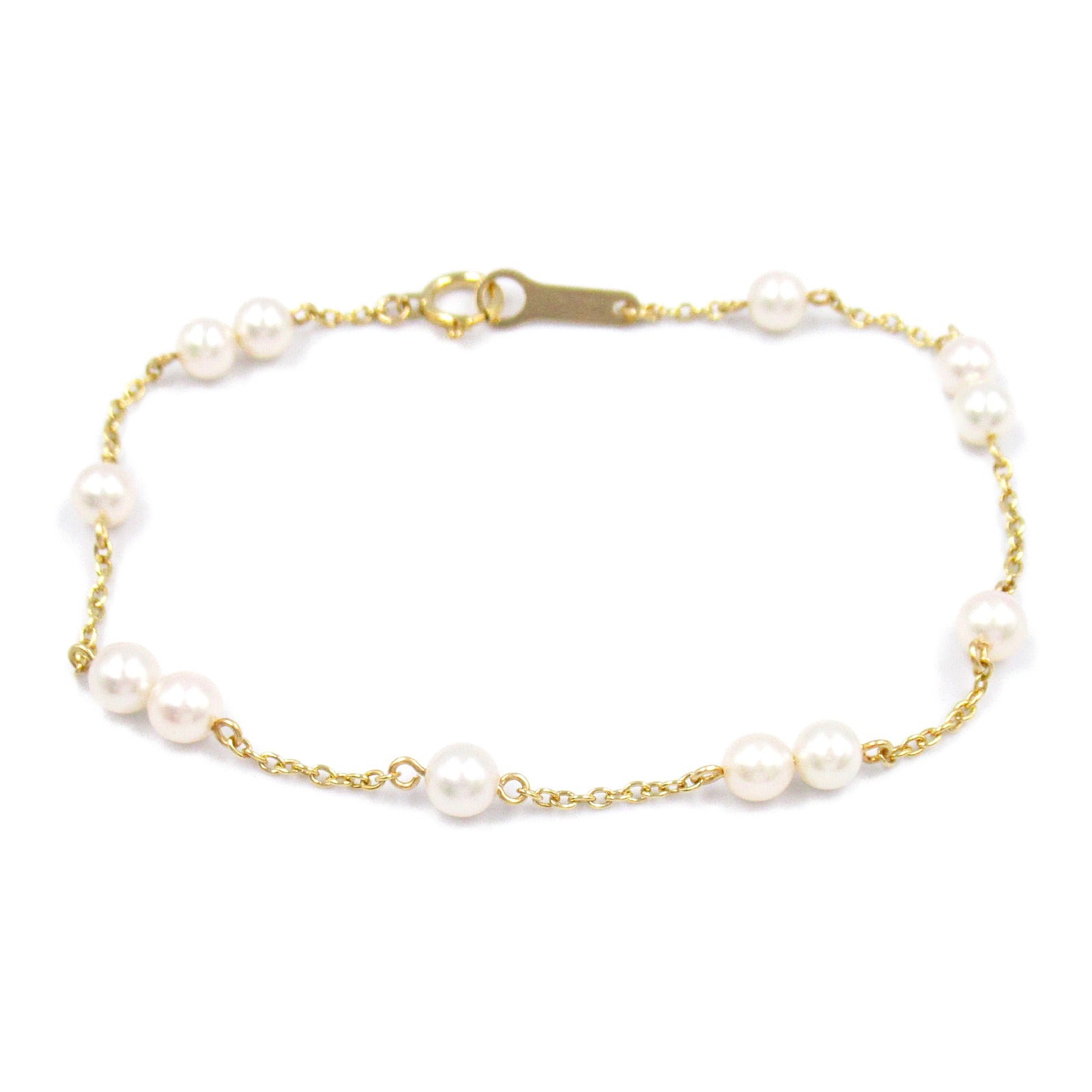 Tasaki Pearl Bracelet K18 Yellow Gold