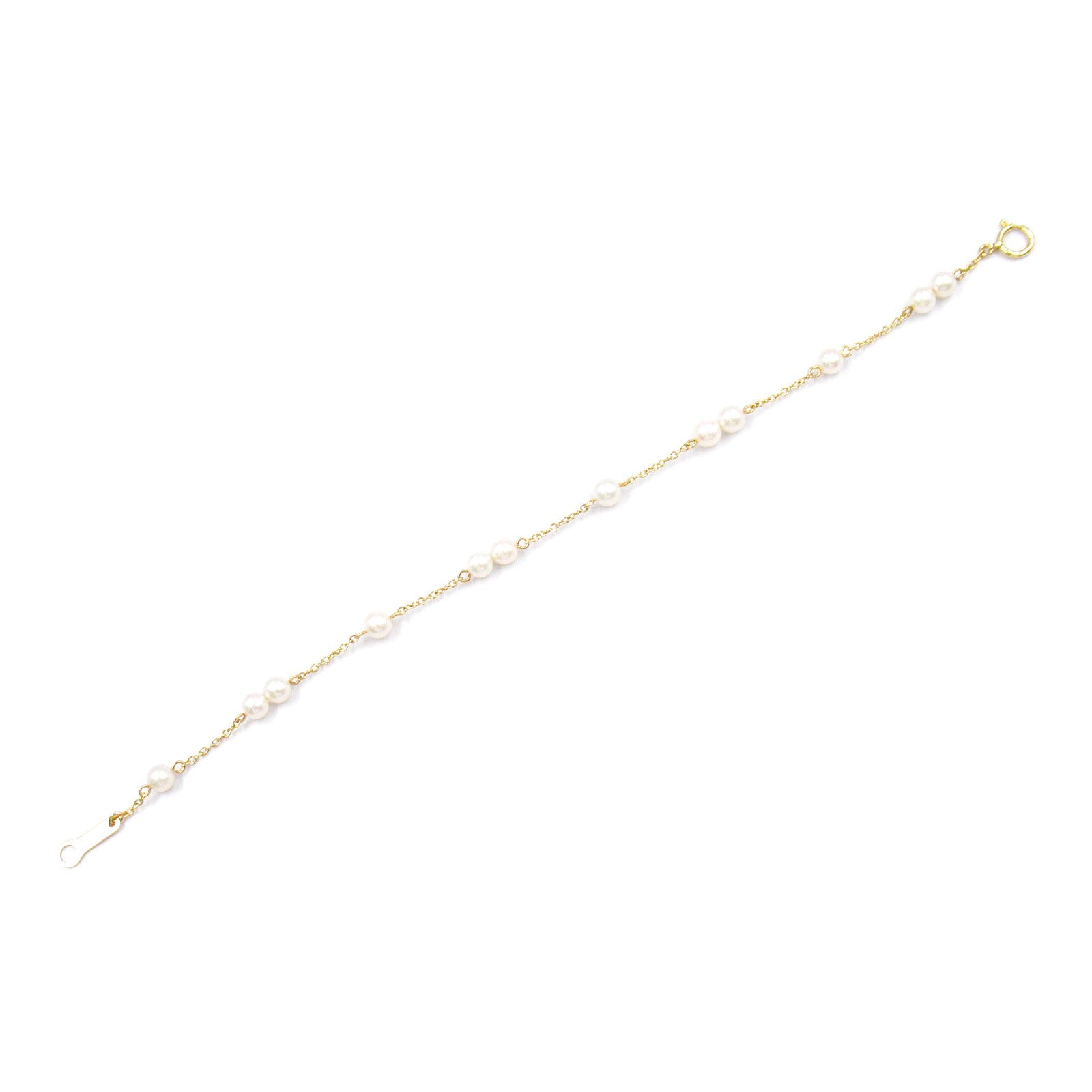 Tasaki Pearl Bracelet K18 Yellow Gold