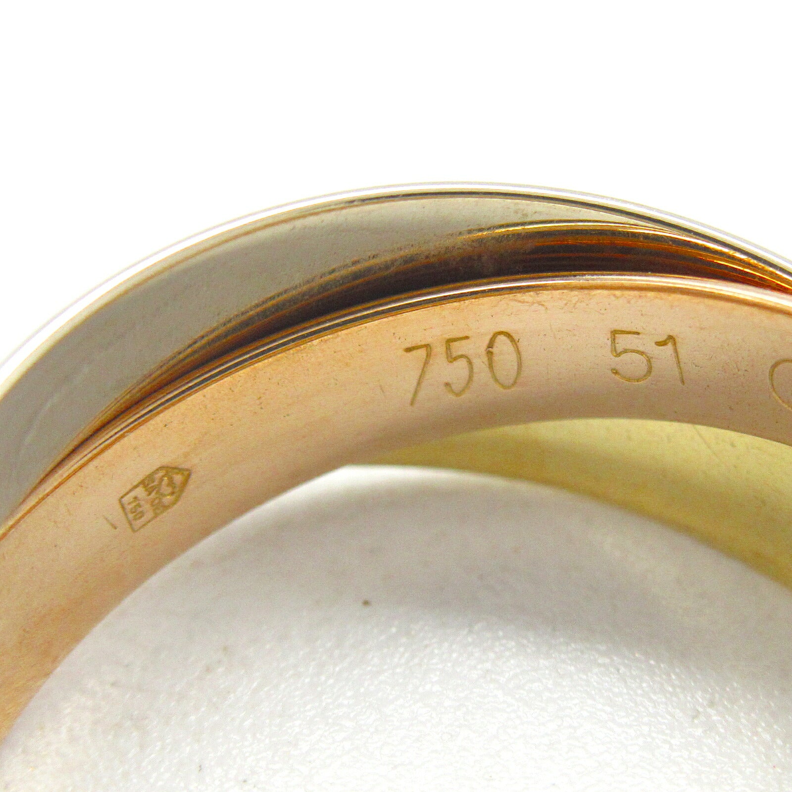 Cartier Trinity Ring K18 Gold