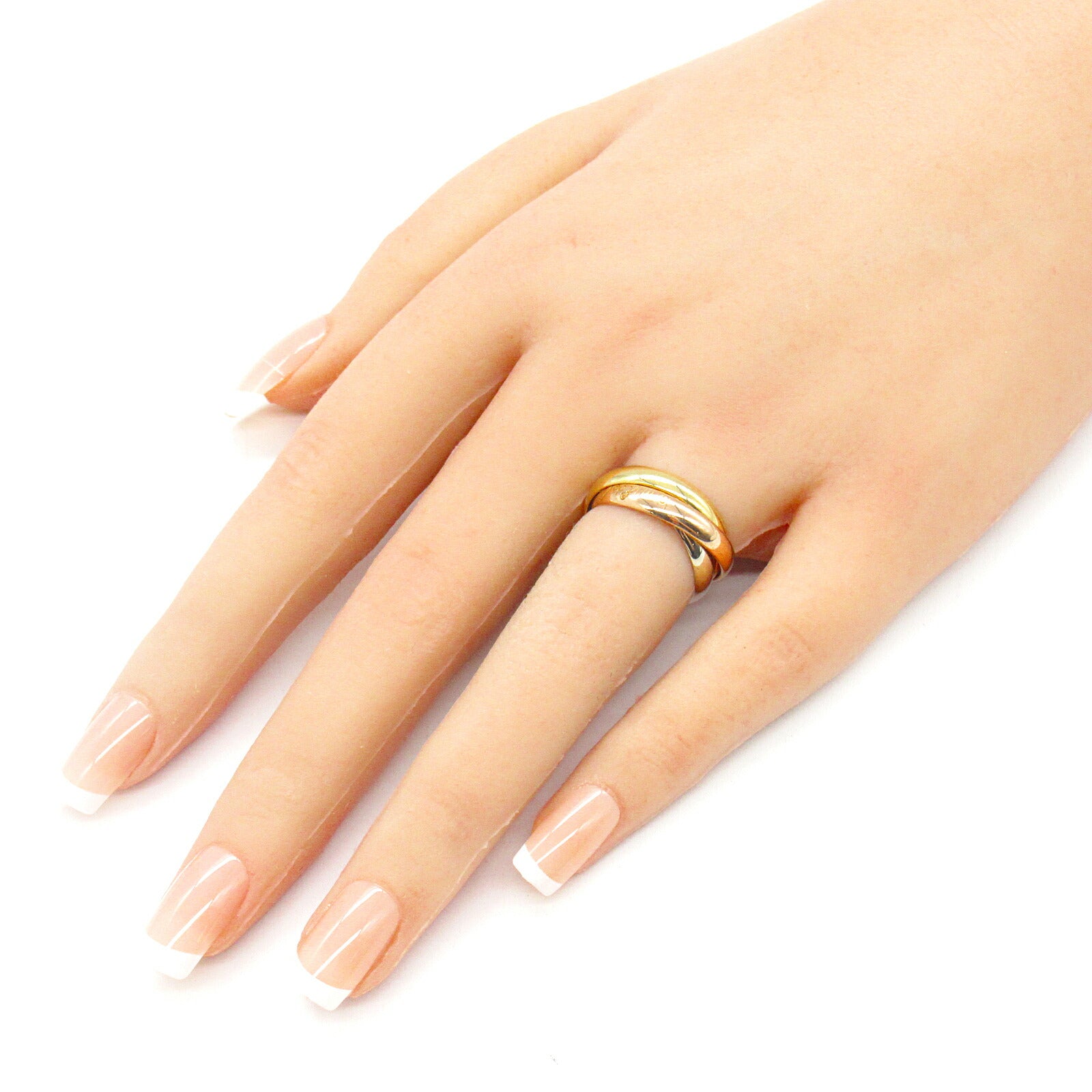 Cartier Trinity Ring K18 Gold