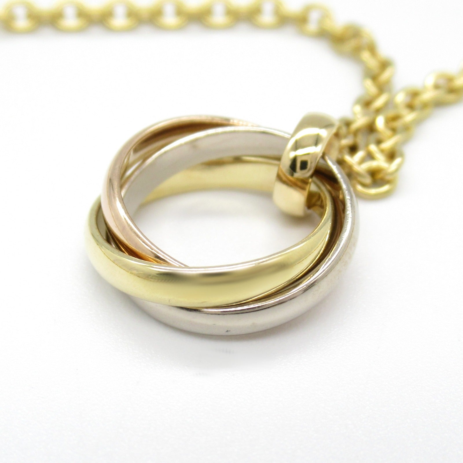 Cartier Trinity Necklace K18 Gold B7010900