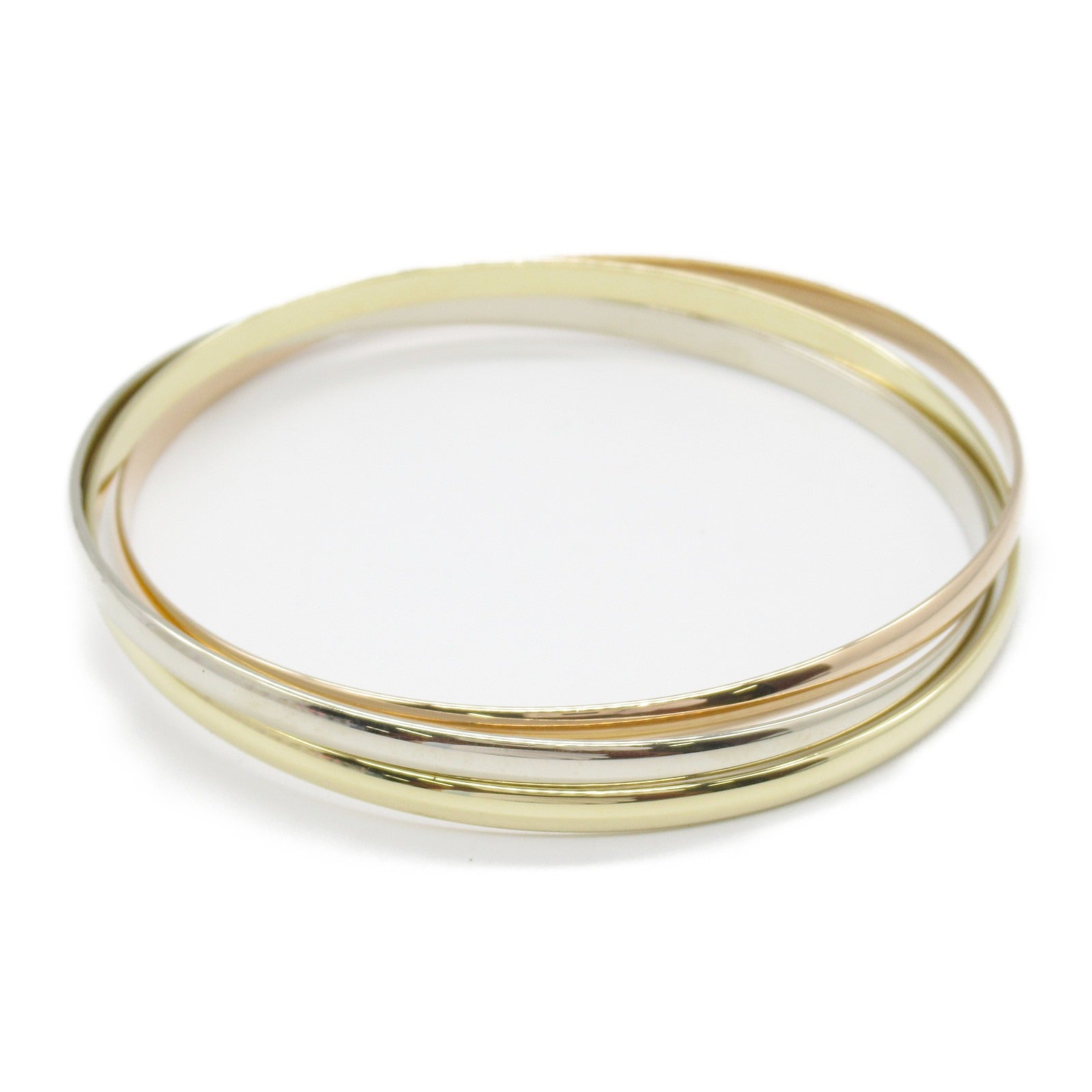 Cartier Trinity Bangle K18 Gold