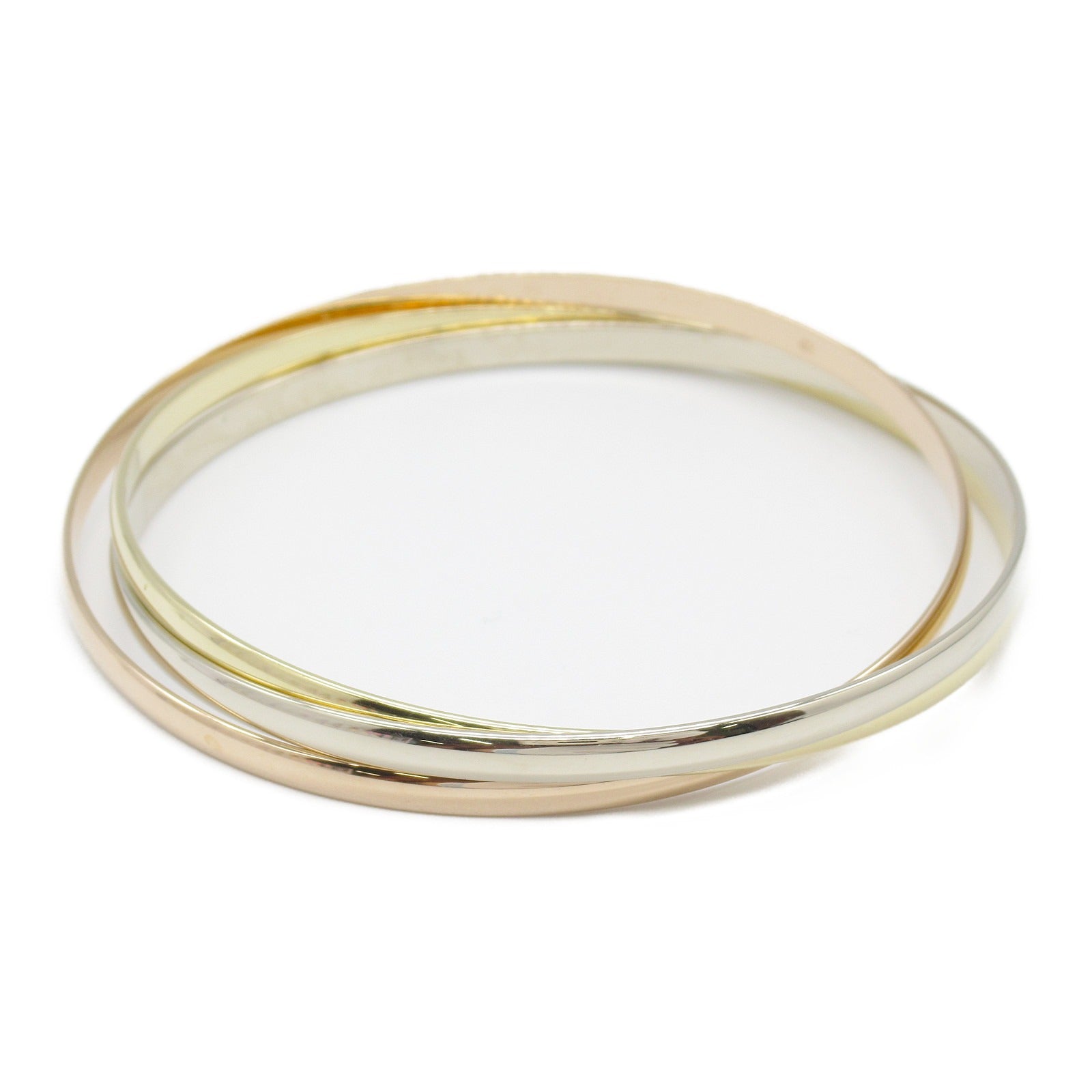 Cartier Trinity Bangle K18 Gold