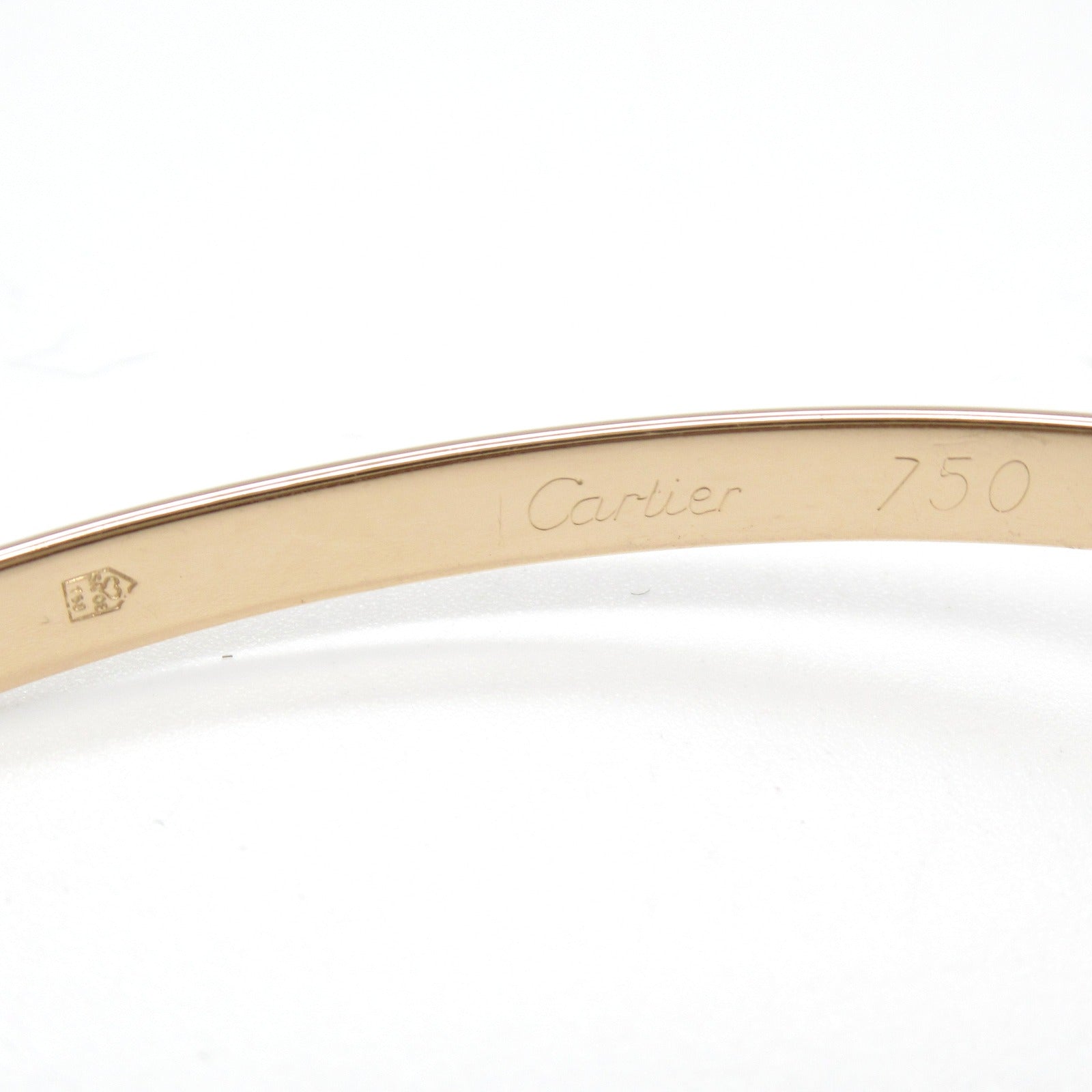 Cartier Trinity Bangle K18 Gold