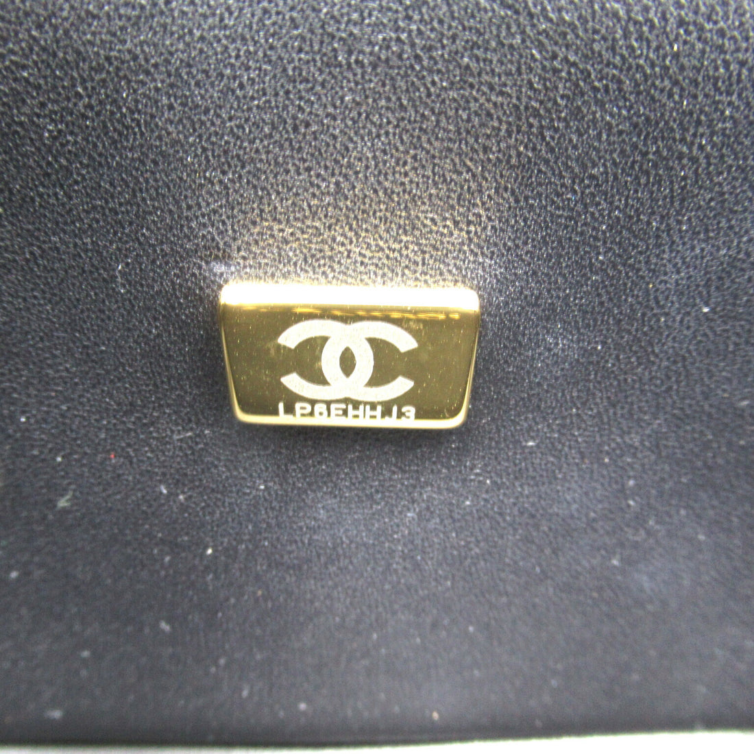 Chanel Boy Caviar Skin Shoulder Bag Black