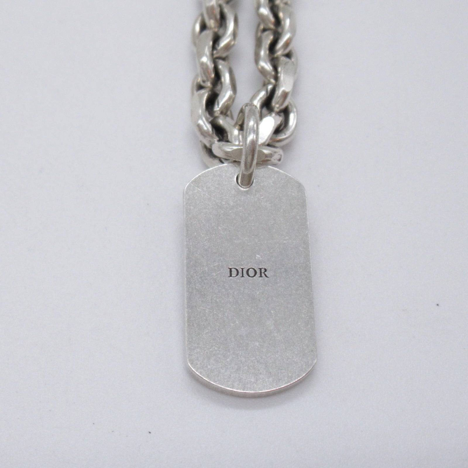 Dior Necklace Jewelry Brass Silver N2720HOMMT906