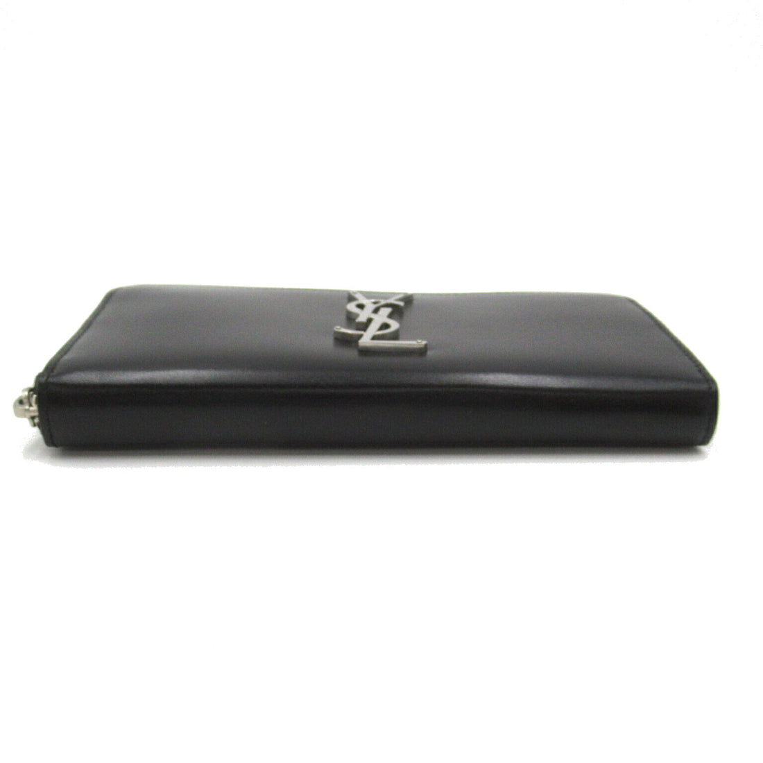 Yves Saint Laurent Leather Round Wallet