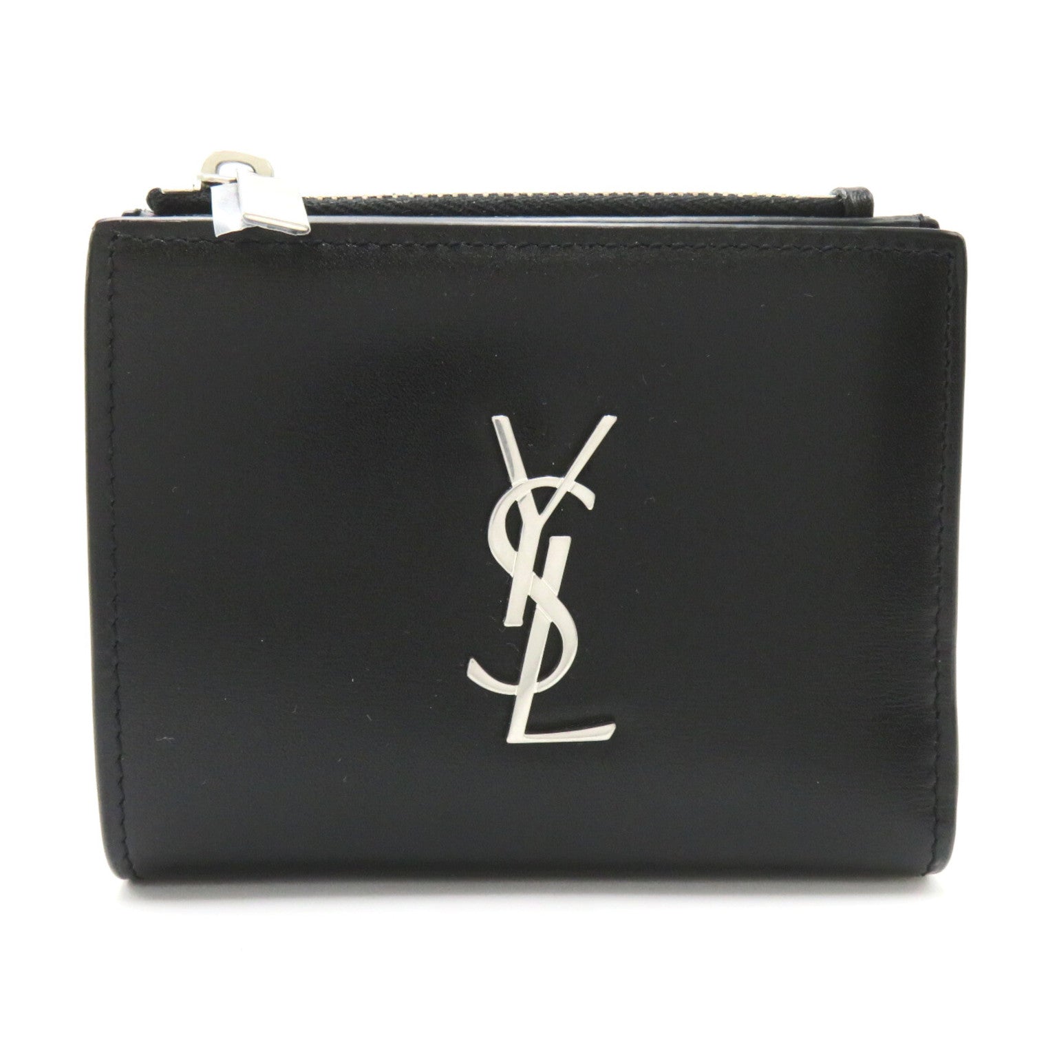 Yves Saint Laurent Leather Bifold Wallet