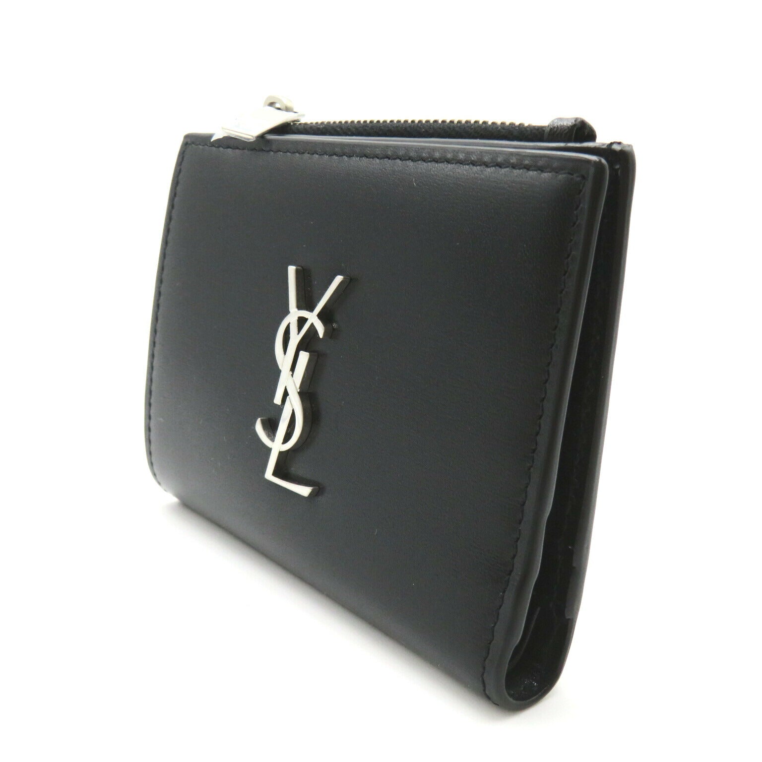 Yves Saint Laurent Leather Bifold Wallet