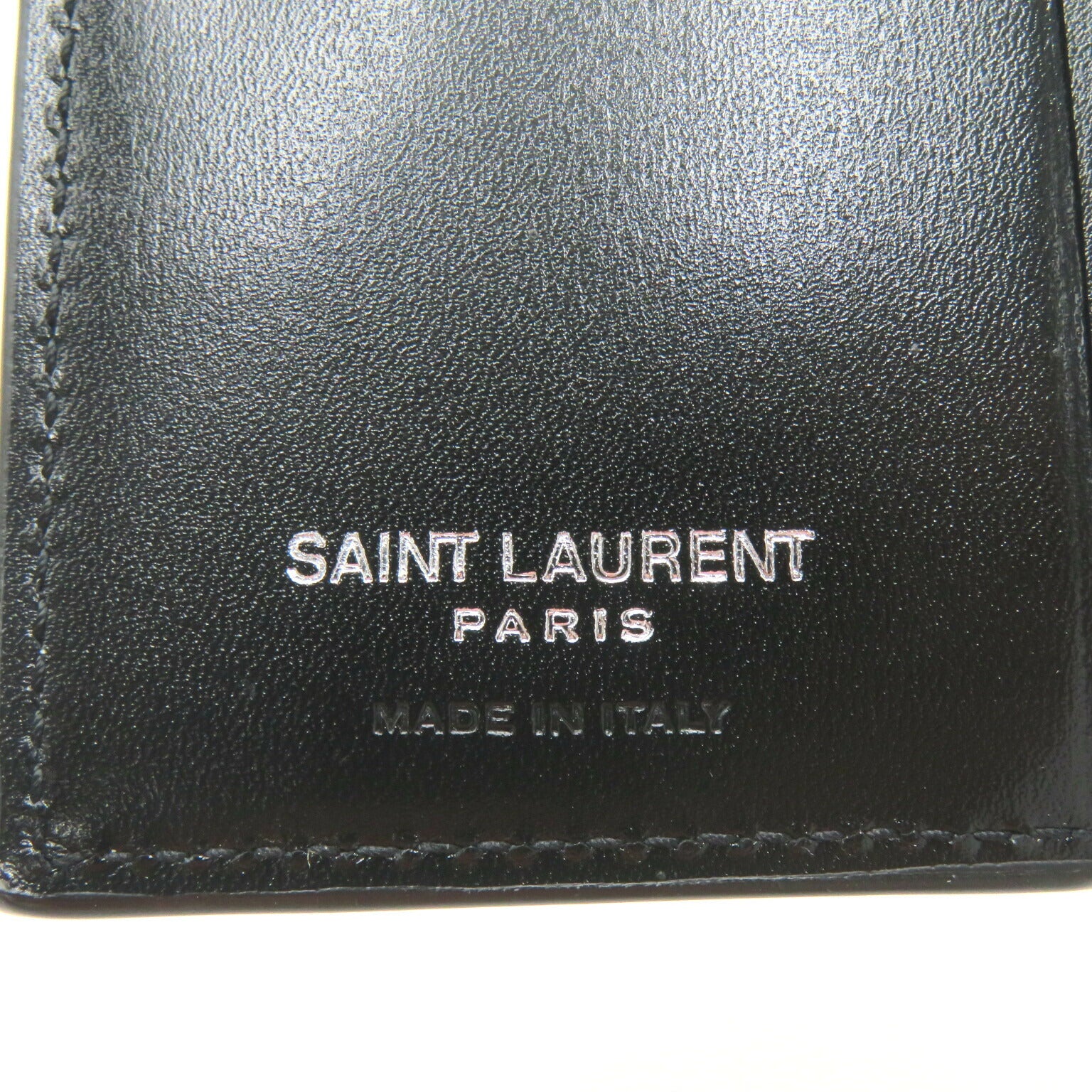 Yves Saint Laurent Leather Bifold Wallet