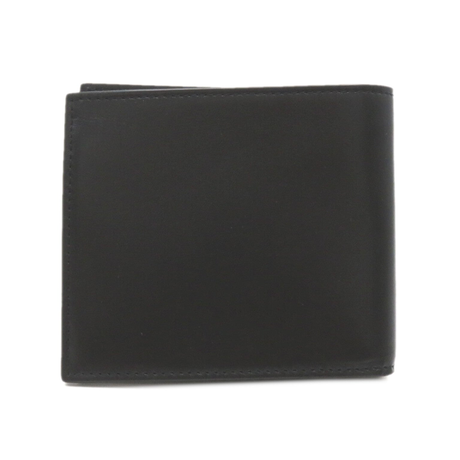 Saint Laurent Leather Bifold Wallet Black