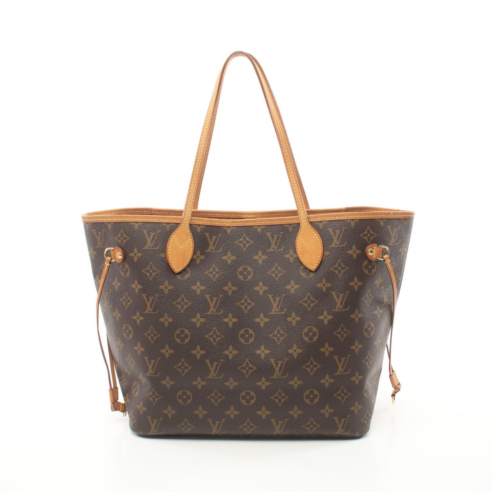 Louis Vuitton Neverfull MM Canvas Tote Bag M40156 in Good Condition