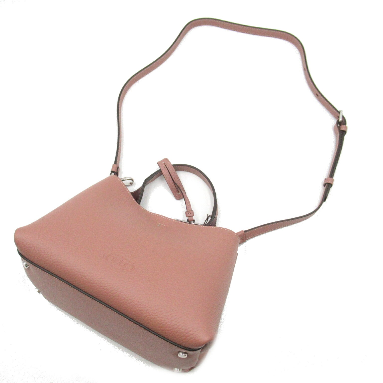 Tod's Leather 2way Shoulder Bag Pink