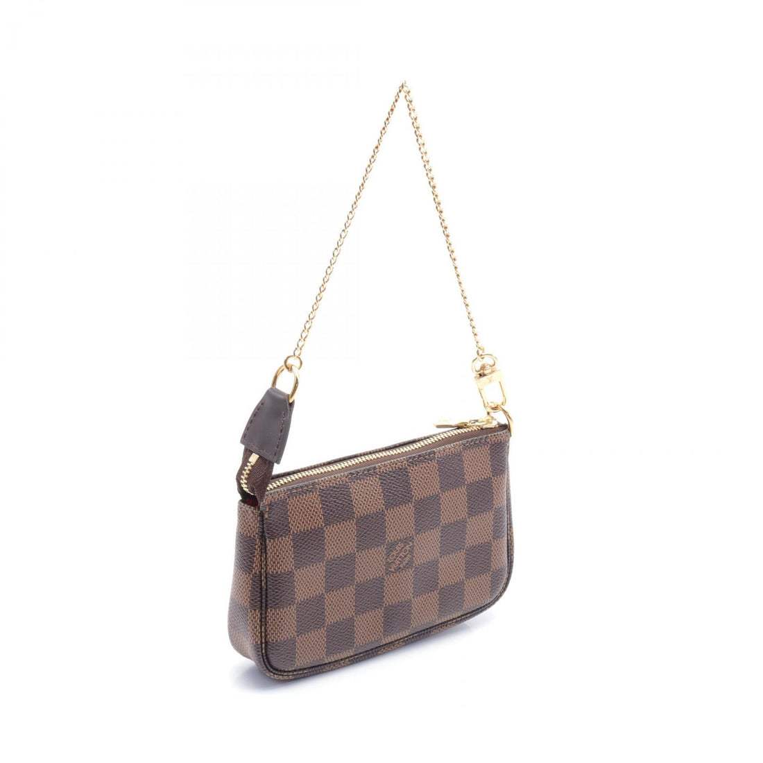 Louis Vuitton Mini Pochette Accessoires Canvas Shoulder Bag N58009 in Excellent Condition