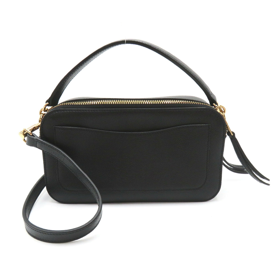 Tod's Timeless 2way Leather Shoulder Bag Black