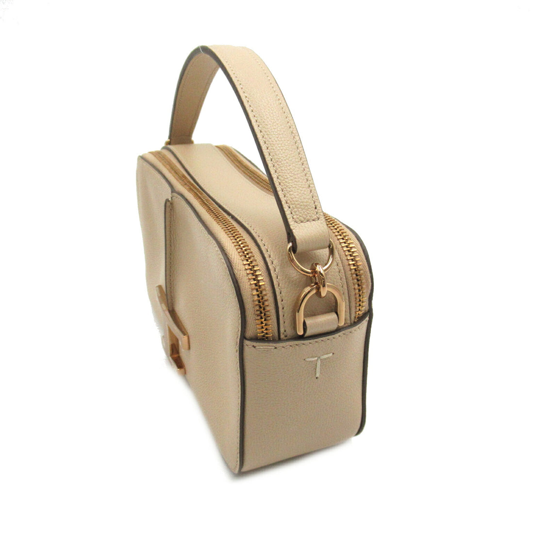 Tod's Leather 2way Shoulder Bag Beige