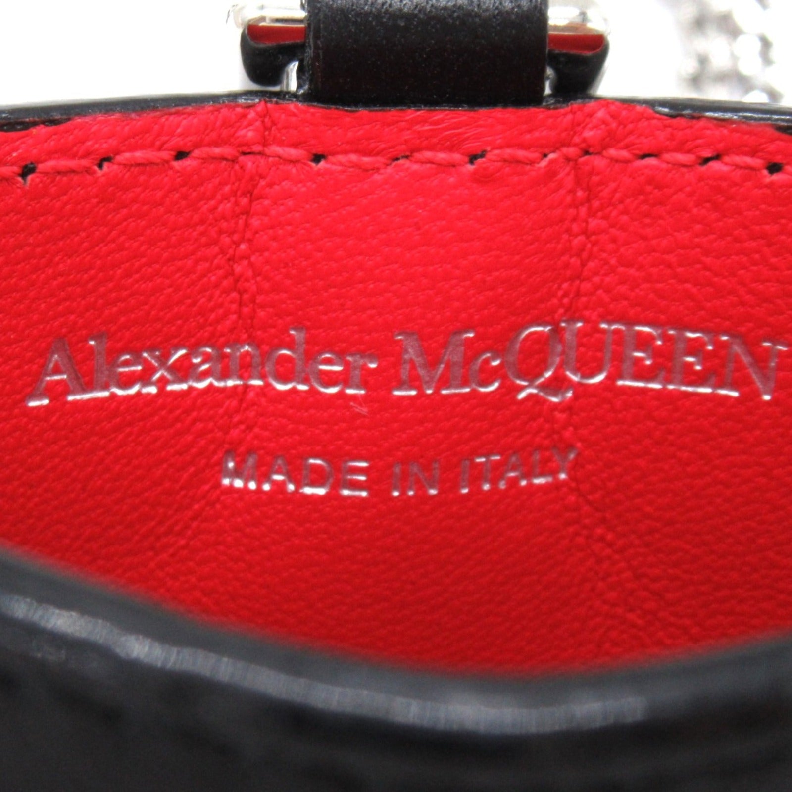 Alexander McQueen Leather Card Case