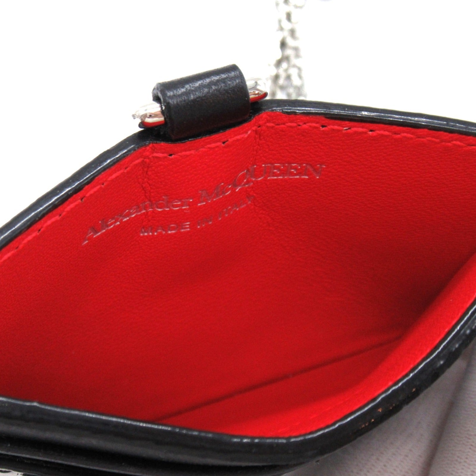 Alexander McQueen Leather Card Case