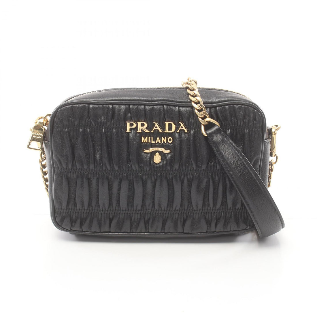 Prada Nappa Gaufre Leather Shoulder Bag