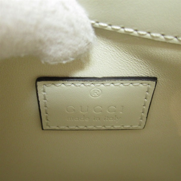 Gucci Deco Leather Chain Shoulder Bag Leather Shoulder Bag 741457AAB1Q9022 in Excellent Condition